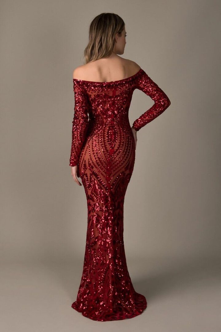Платье  Nadine Merabi red